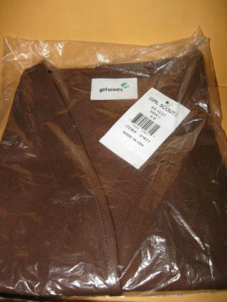 Official Girl Scouts Brownie Vest Size Small 6 - 8