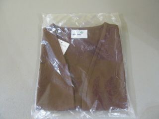 Girl Scouts Brownie Brown Vest S 6 - 8 Usa Made