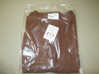 Girl Scouts Brownie Brown Vest M 10 - 12 Usa Made