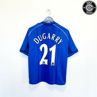 2002/03 Dugarry 21 Birmingham City Vintage Le Coq Sportif Football Shirt (m)