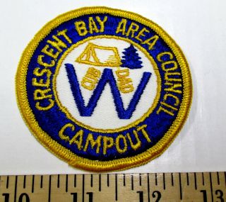 1960s Crescent Bay Area Council,  Bsa Boy Scout Patch Ca California