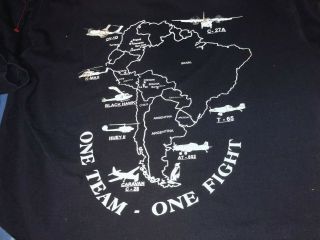 Us Department Of State Air Wing South America Operations T Shirt Large