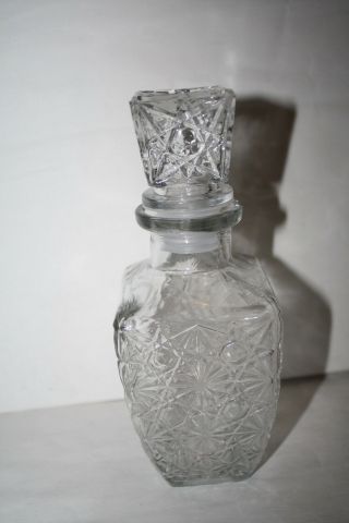 Vintage Decorative Glass Bottle