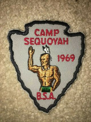 Boy Scout 69 Camp Sequoyah Washington Trail Pennsylvania Cut Edge Council Patch