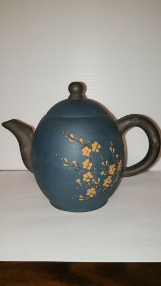 Vintage Chinese Functional Yixing Zisha Pottery Handmade Zisha Clay Teapot