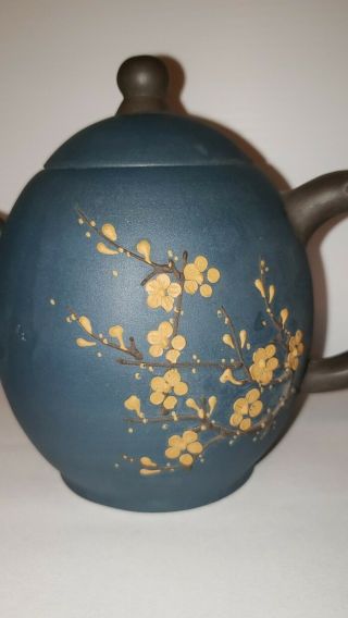 vintage Chinese functional Yixing Zisha Pottery Handmade Zisha Clay Teapot 2