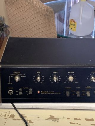 Vintage Sansui Au 505 Integrated Amplifier Great Project Or Parts Unit