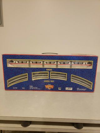 Walt Disney World Monorail Playset Red Line Train Set W/ Box