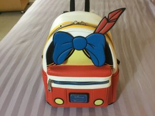 Loungefly Disney Pinocchio Mini Backpack Cosplay Nwt