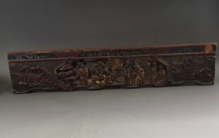 A Large/fine Chinese Early 20c Wood Panel - Republic