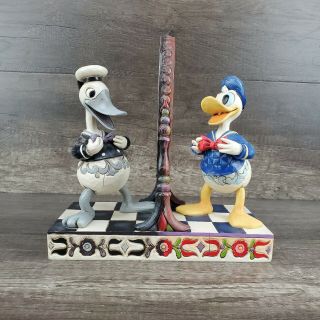 Walt Disney Show Case Jim Shore Donald Duck Handsome As Ever 4015343 Figurine