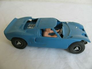 Vintage 1960s Cox 1/24 Ford Gt W/ Competition Magnesium Chassis Parts / Restore