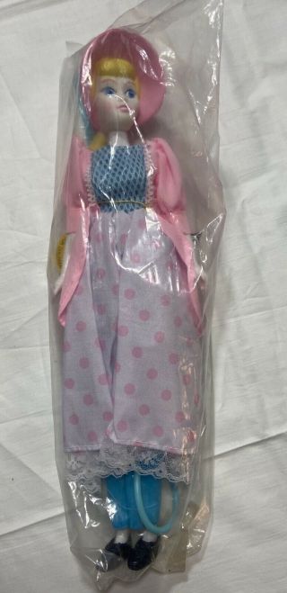 World Disney On Ice Souvenir Toy Story Early Bo Peep 11.  5 " Doll With Tag Vtg