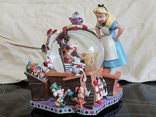Alice In Wonderland 50th Anniversary Musical Globe " Alice 