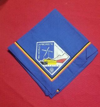 1995 World Scout Jamboree Belgium Scouts Contingent Neckerchief (n/c) / Scarf