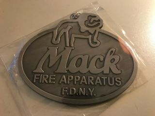 Mack Trucks Fdny Fire Truck Fire Engine Apparatus Patch Keychain