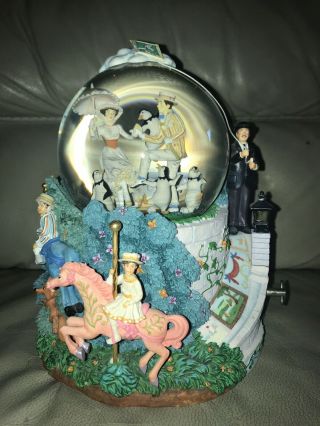Disney Mary Poppins Musical Snow Globe.