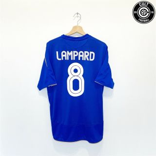 2005/06 Lampard 8 Chelsea Vintage Umbro Centenary Cl Football Shirt (xl)