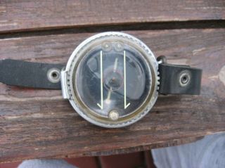 Vintage Navy Diving 120m Soviet Maritime Military Army Hand Wrist Compass Knm