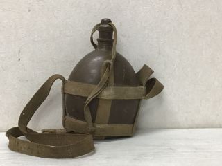 Y1969 Imperial Japan Army Water Bottle Canteen Military Japanese Ww2 Vintage