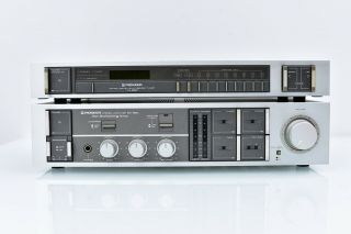 Vintage Pioneer Receiver Sa - 950 & Tuner Tx - 950 Amp Amplifier