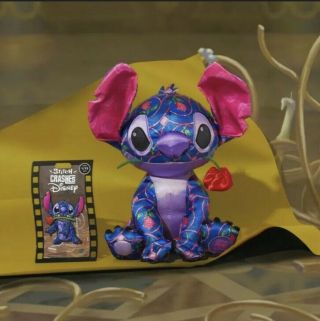Disney Stitch Crashes Disney Beauty And The Beast Stitch Plush & Pin