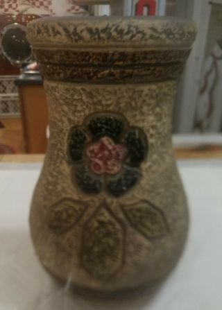 Vintage Roseville Pottery Mostique 10 " Tall Vase No Damage Or Repairs