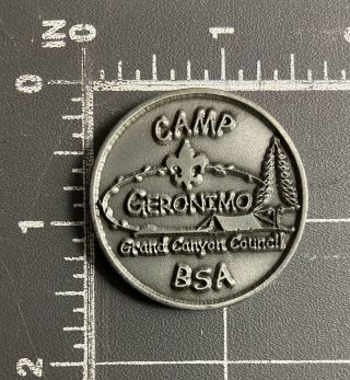 Boy Scouts Bsa Camp Geronimo Grand Canyon Council 24/7 Follow The 12 Coin Token