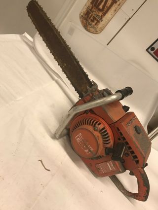 Homelite C - 72 Chainsaw Muscle Saw Vintage Logging Old