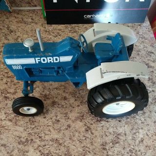 Vintage Ertl 1974 Ford 8600 Tractor With Pipes 1/12 Scale