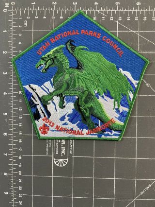 Boy Scouts Bsa Utah National Parks Council 2013 National Jamboree Dragon Patch