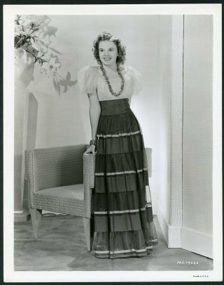 Judy Garland Vintage 1940 Mgm Portrait Photo