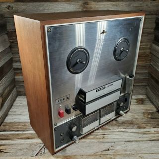 Vintage 1969 Teac A - 2050 4 - Track Stereo Tape Deck Reel To Reel A2050 Project