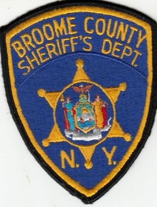Very Old - - - Broome County Sheriff 