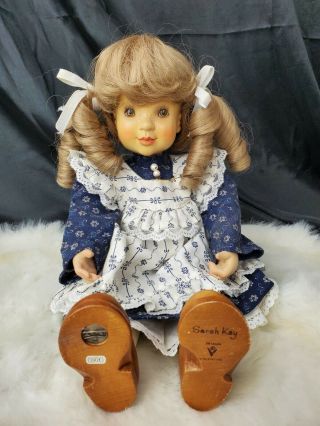 VINTAGE ANRI Limited Hand Carved Wooden Doll 