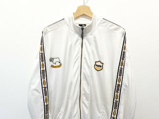 1995/97 DERBY COUNTY Vintage PUMA King Football Jacket Track Top (S/M) 3