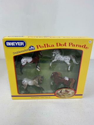 Breyer Stablemates Polka Dot Parade Set Box