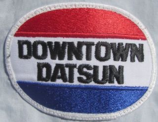 Vintage Downtown Datsun Advertising Wind - Breaker Jacket Meduim - Vintage