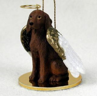Vizsla Ornament Angel Figurine Hand Painted