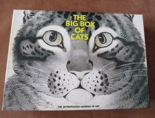 " The Big Box Of Cats " 47 Greeting Cards & Envelopes Metropolitan Museum Of Arts