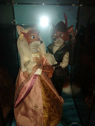 Disney Designer Fairytale Couple Robin Hood Maid Marian Limited Ed Doll Set