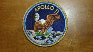 Apollo 11 Space Mission Man On The Moon Dark Blue Fieild Patch Bx 2 22