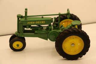 1:16 Scale Open Flywheel Vintage John Deere Model A Ertl Toy Tractor Usa Made