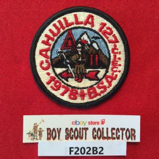 Boy Scout Oa Cahuilla Lodge 127 1978 Order Of The Arrow Patch Ciec