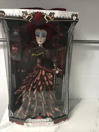 Disney Store Alice Through Looking Glass Iracebeth Red Queen Limited Edition