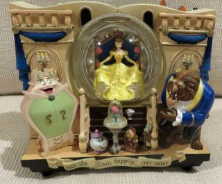 Disney Storybook Musical Snowglobe Autograph By Paige O 