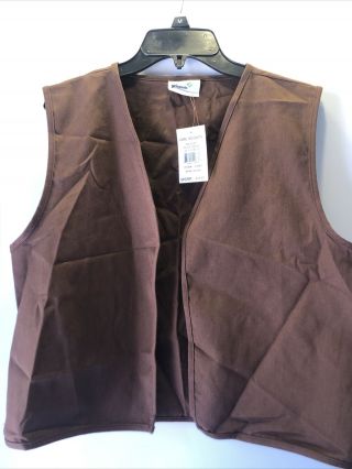 Girl Scout Brownie Vest Size Plus Large With Tags