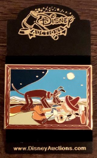 Disney Pins Henri Rousseau’s Masterpiece Donald & Pluto Le 100 Pin Rare