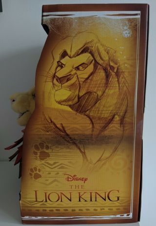 DISNEY STORE THE LION KING SIMBA PLUSH LIMITED EDITION OF 3500 2