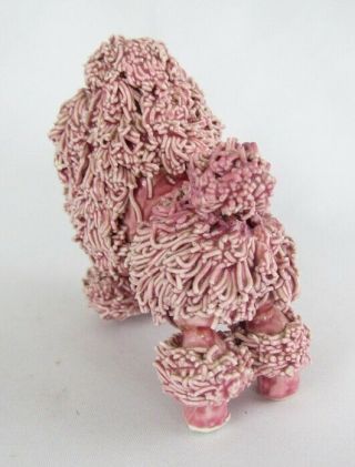 Vintage Pink Spaghetti Pottery Miniature 3 